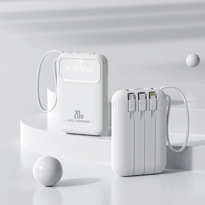 Compact power bank with integrated fast charging ports Stornfield