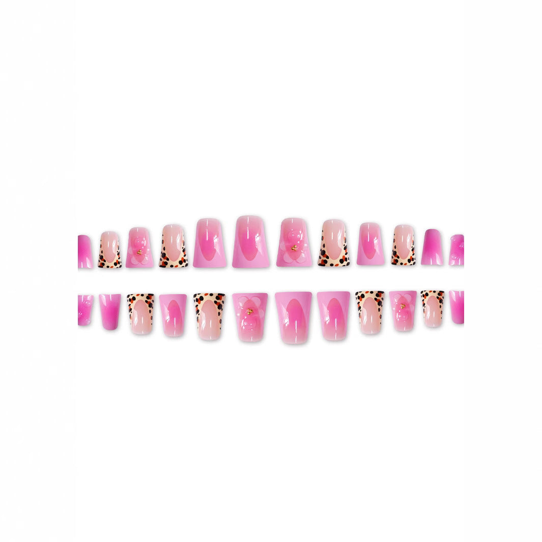 Glamorous Floral Nail Art Extensions Stornfield