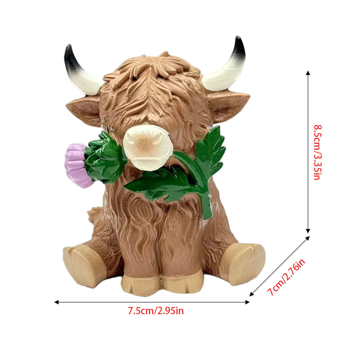 cute decorative horned cattle Stornfield