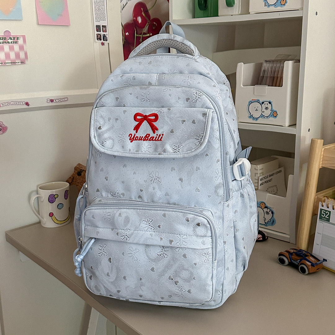 Playful Illustrated Graphic Backpack Stornfield