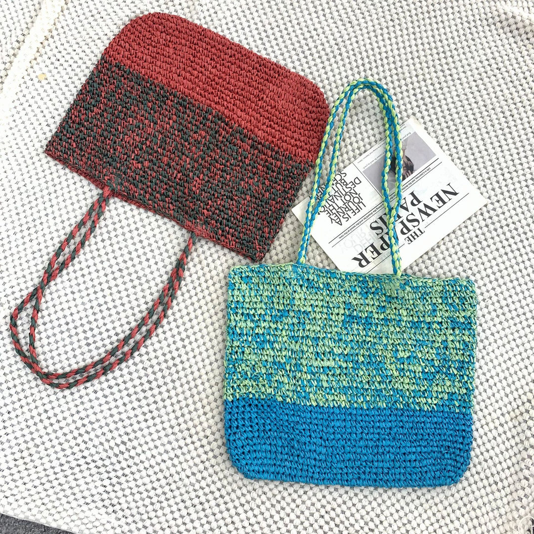 Hand-knotted Tote Bag Made of Sustainable Material Stornfield