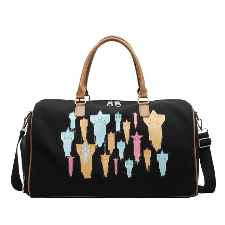 Stylish Star Print Weekend Duffle Bag
