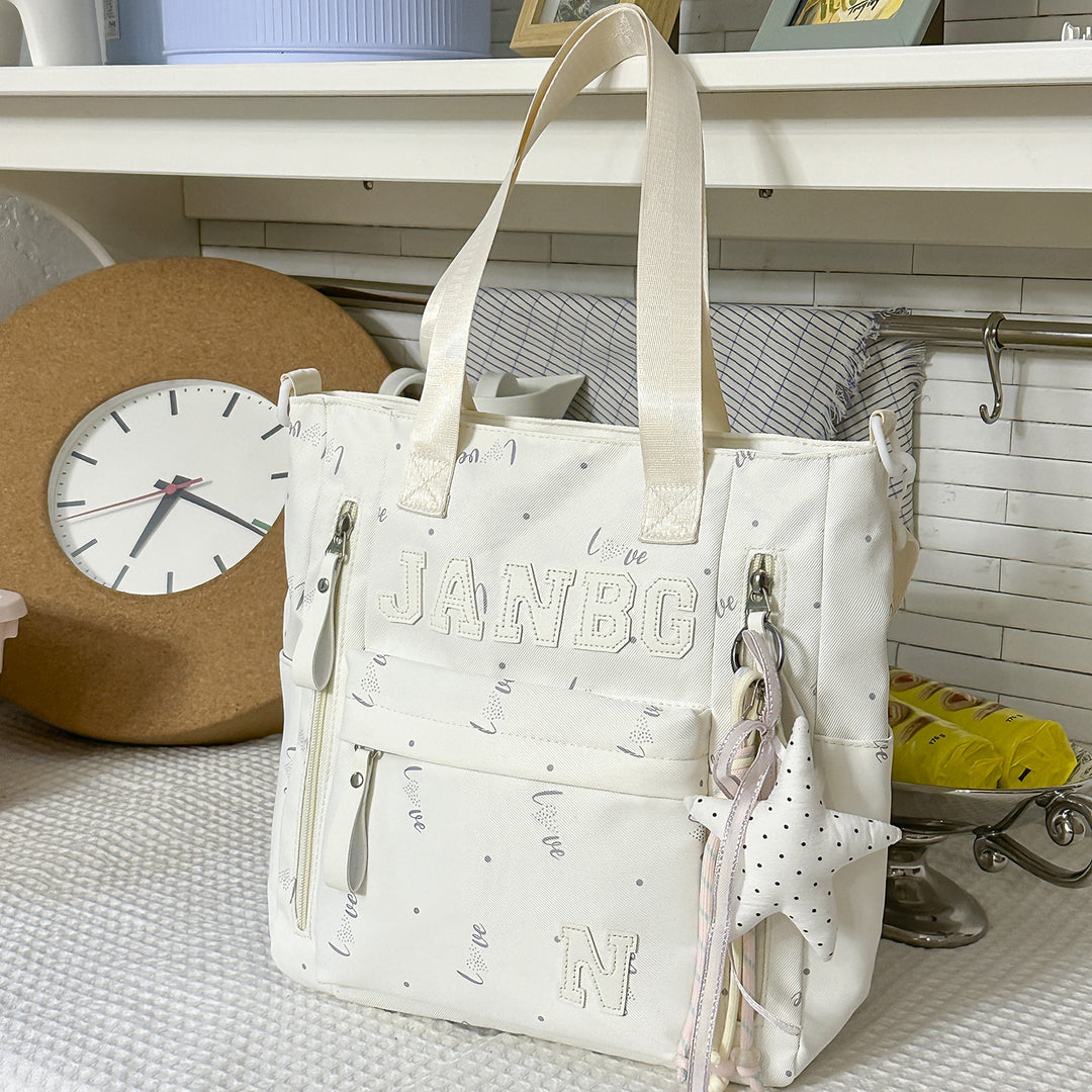 Stylish Non-Transparent Fabric Backpack Stornfield