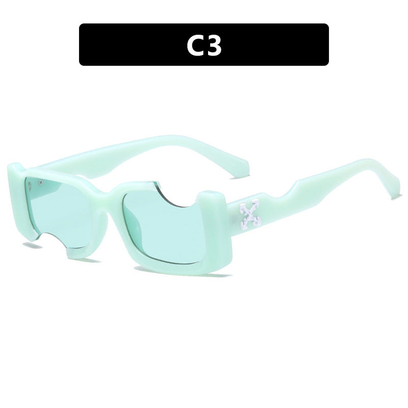 Ladies fashionable sunglasses with distinctive design and sturdy plastic frame Stornfield