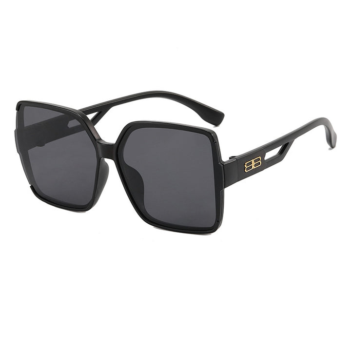 Ladies Oversized Sunglasses with striking angular design Stornfield