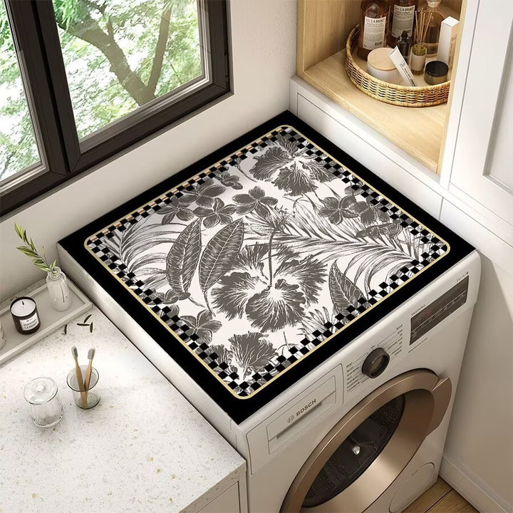Floral Patterned Laundry Room Top Cover Stornfield