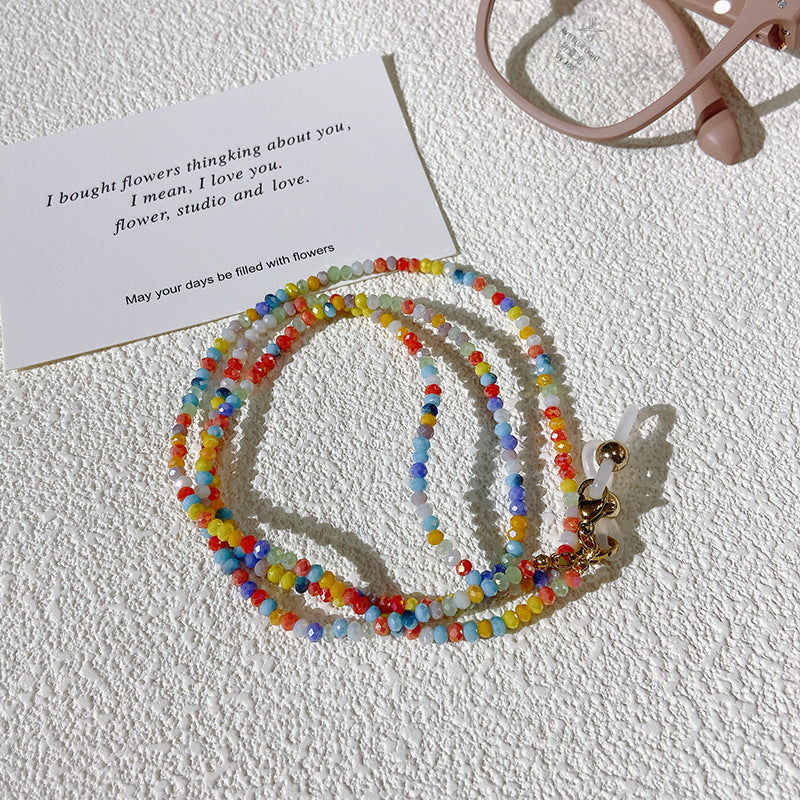 Colorful Bead Glasses Holder Chain Stornfield