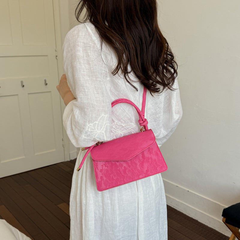 Elegant Floral Embossed Handbag