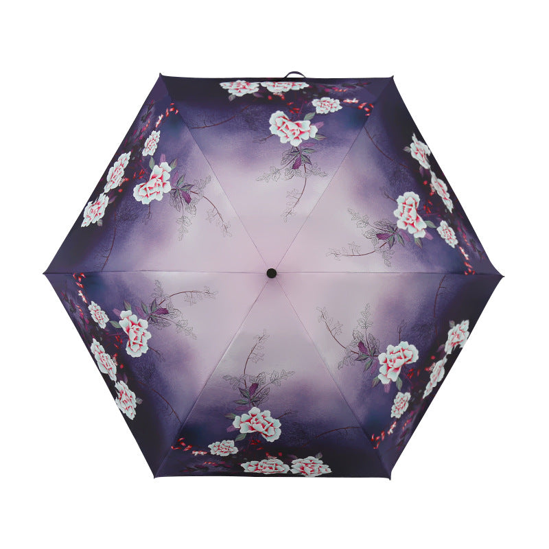 Ladies Elegant Umbrella with Exquisite Floral Design Stornfield