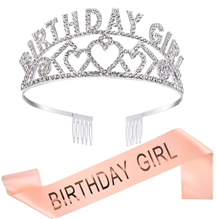 Ladies Glittering Birthday Crown Stornfield