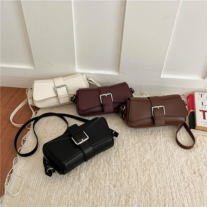 Minimalist Belted Crossbody Purse