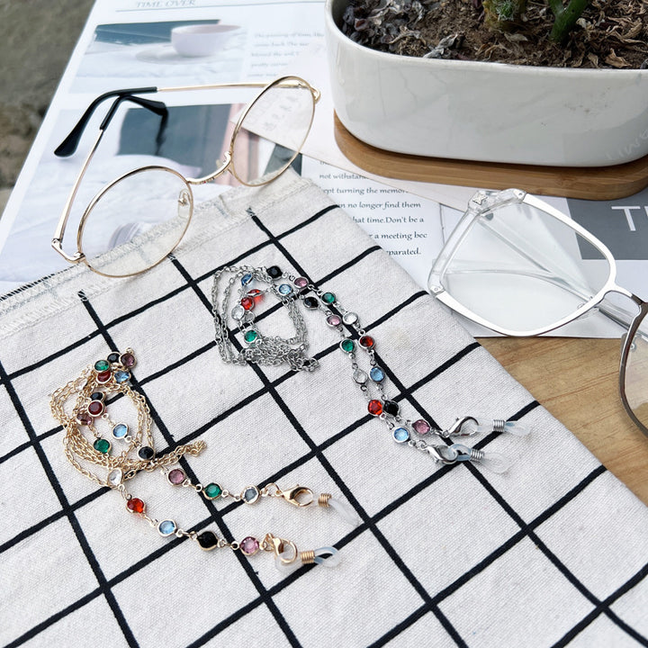 Decorative Gemstone Eyewear Chain Stornfield