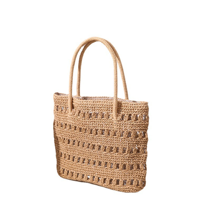 Stylish rattan shopper bag Stornfield