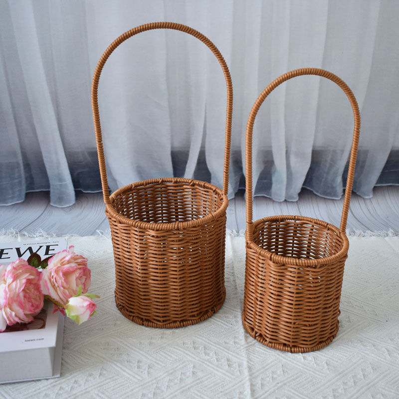Handcrafted Natural Woven Storage Baskets Stornfield