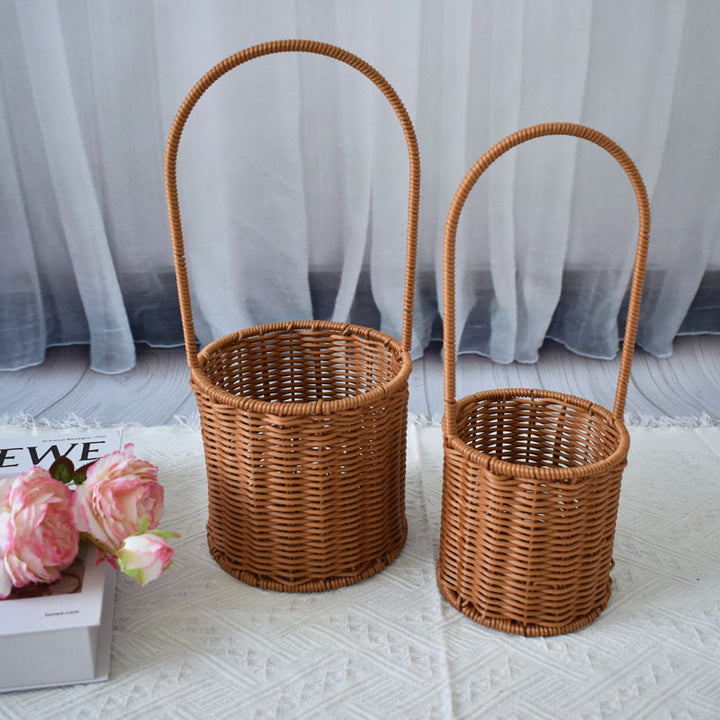 Handcrafted Natural Woven Storage Baskets Stornfield
