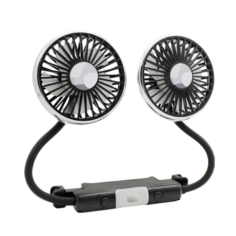 Portable Dual-Head Car Ventilation Fan Stornfield