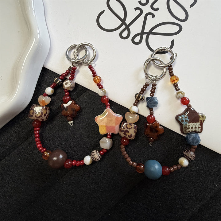 Decorative Beaded Keychain Stornfield 1790134471