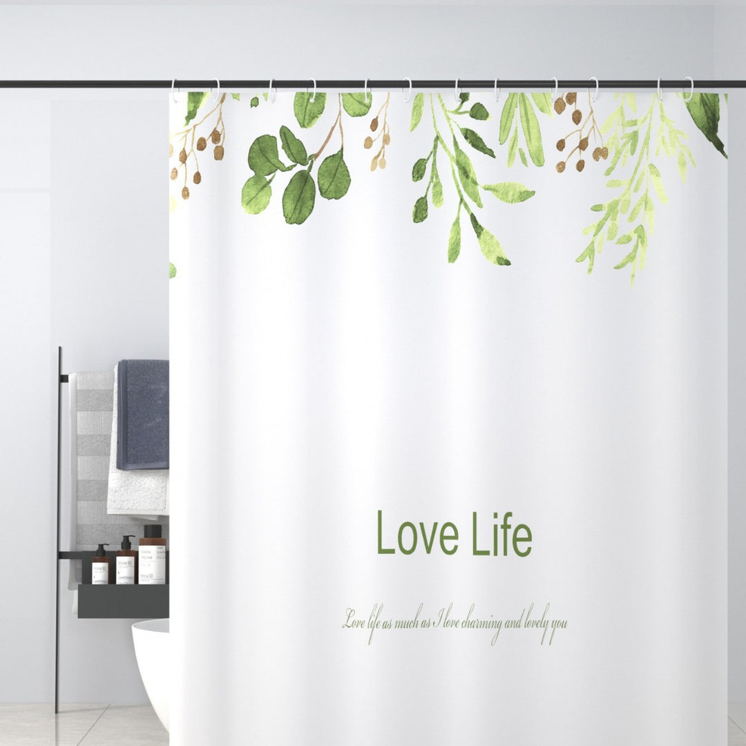 Tropical Cactus-Themed Shower Curtain Stornfield