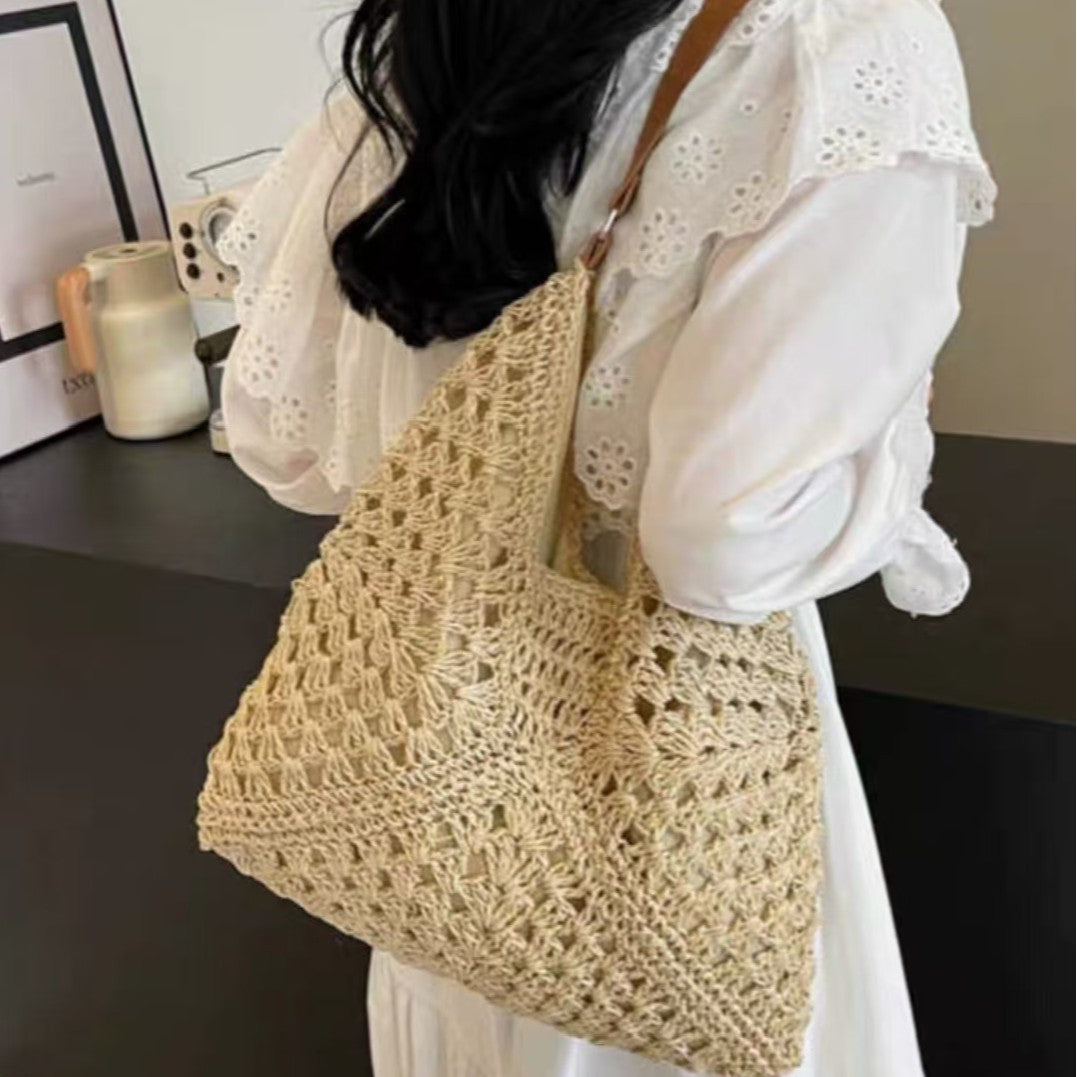 Hand-knotted shoulder bag Stornfield