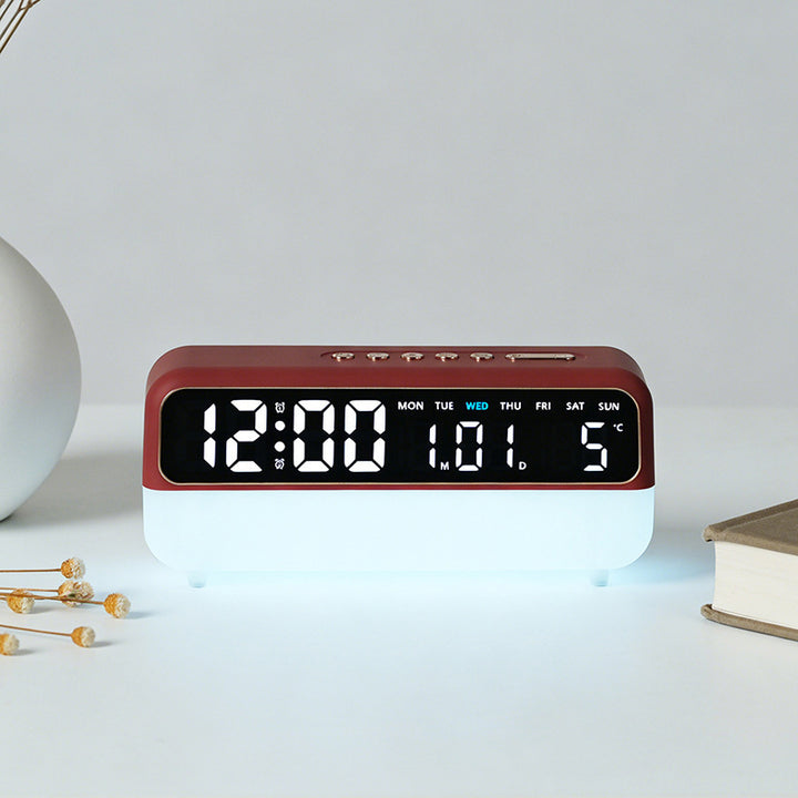 Digital weather alarm clock with intelligent display and temperature function Stornfield