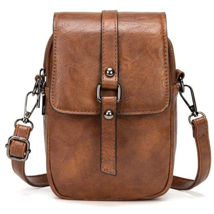 Elegant shoulder bag with thoughtful compartment system Stornfield