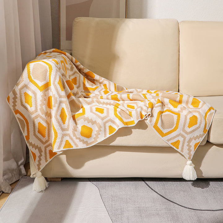 Women's Patterned Throw Blanket Stornfield