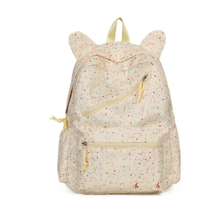 Backpack with Stylish Animal Ear Design and Multifunctional Compartments Stornfield