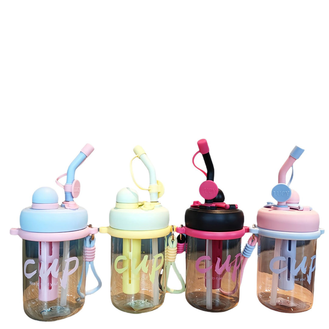 Women's drinking cup with safety lid and straw Stornfield