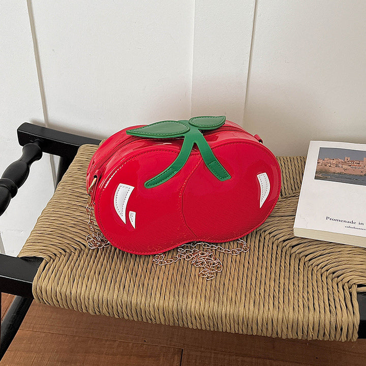 WoQuirky Statement Cherry Shaped Crossbody Bag Stornfield