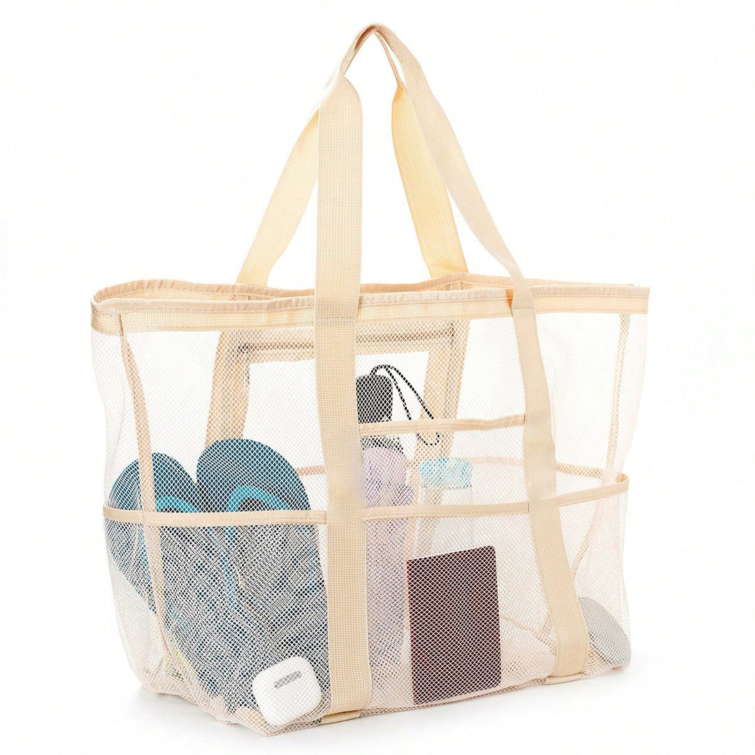 Practical beach bag with mesh design Stornfield