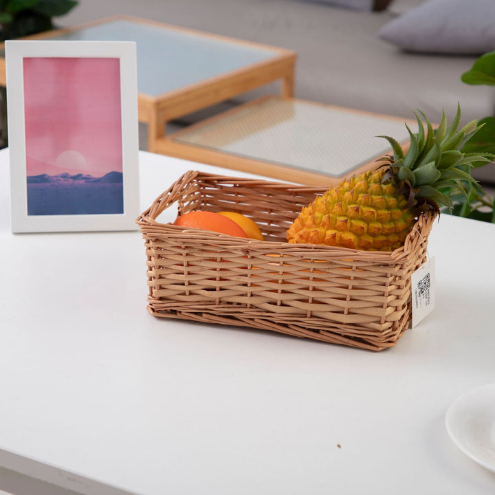 Woven Rectangular Storage Basket Stornfield