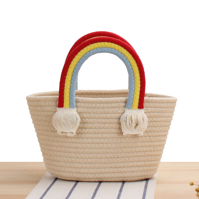 Handbag In Cheerful Rainbow Design Stornfield
