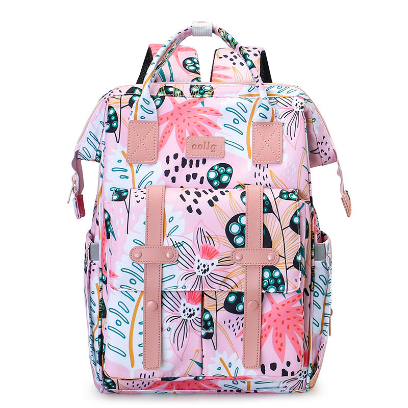 Versatile Character-Themed Baby Care Backpack Stornfield