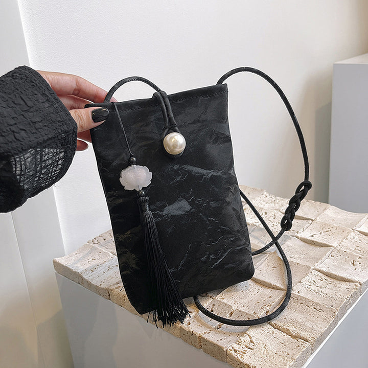 Elegant Textured Mini Crossbody Bag Stornfield