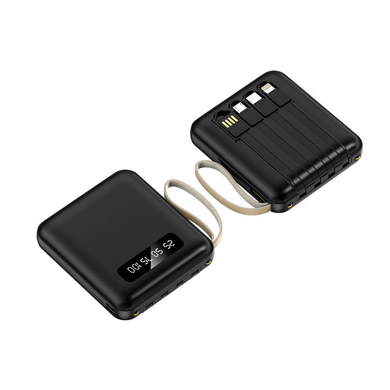 Compact power bank with integrated cable management Stornfield