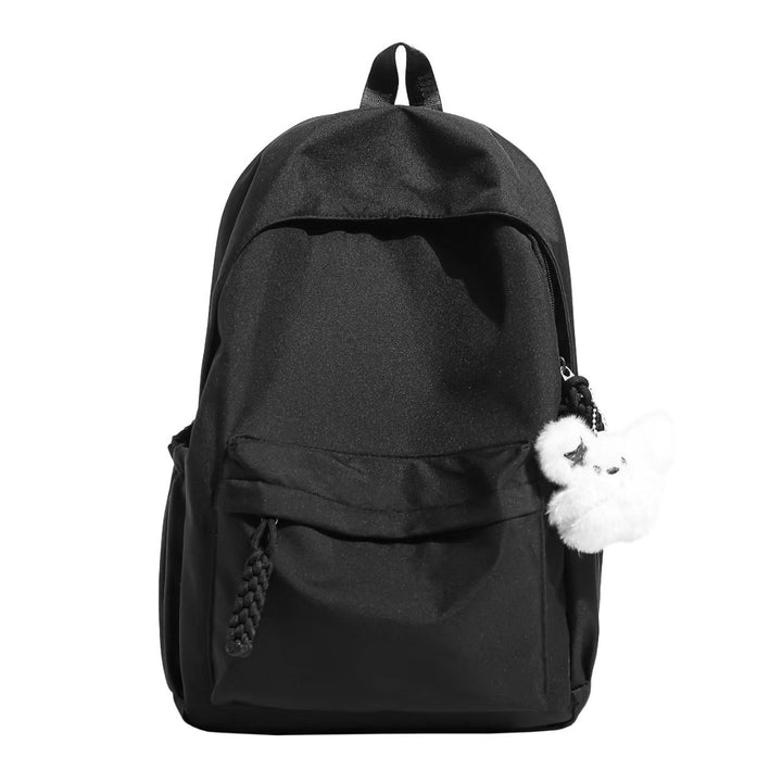 Backpack with Practical Compartment System and Playful Plush Pendant Stornfield