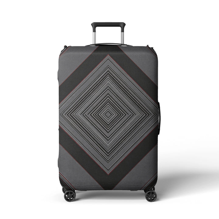 Ladies suitcase cover with modern polka dot pattern Stornfield