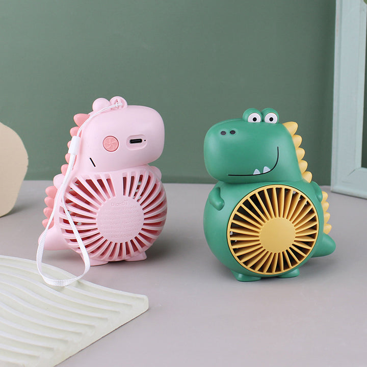 Ladies funny mini fan in dinosaur design Stornfield