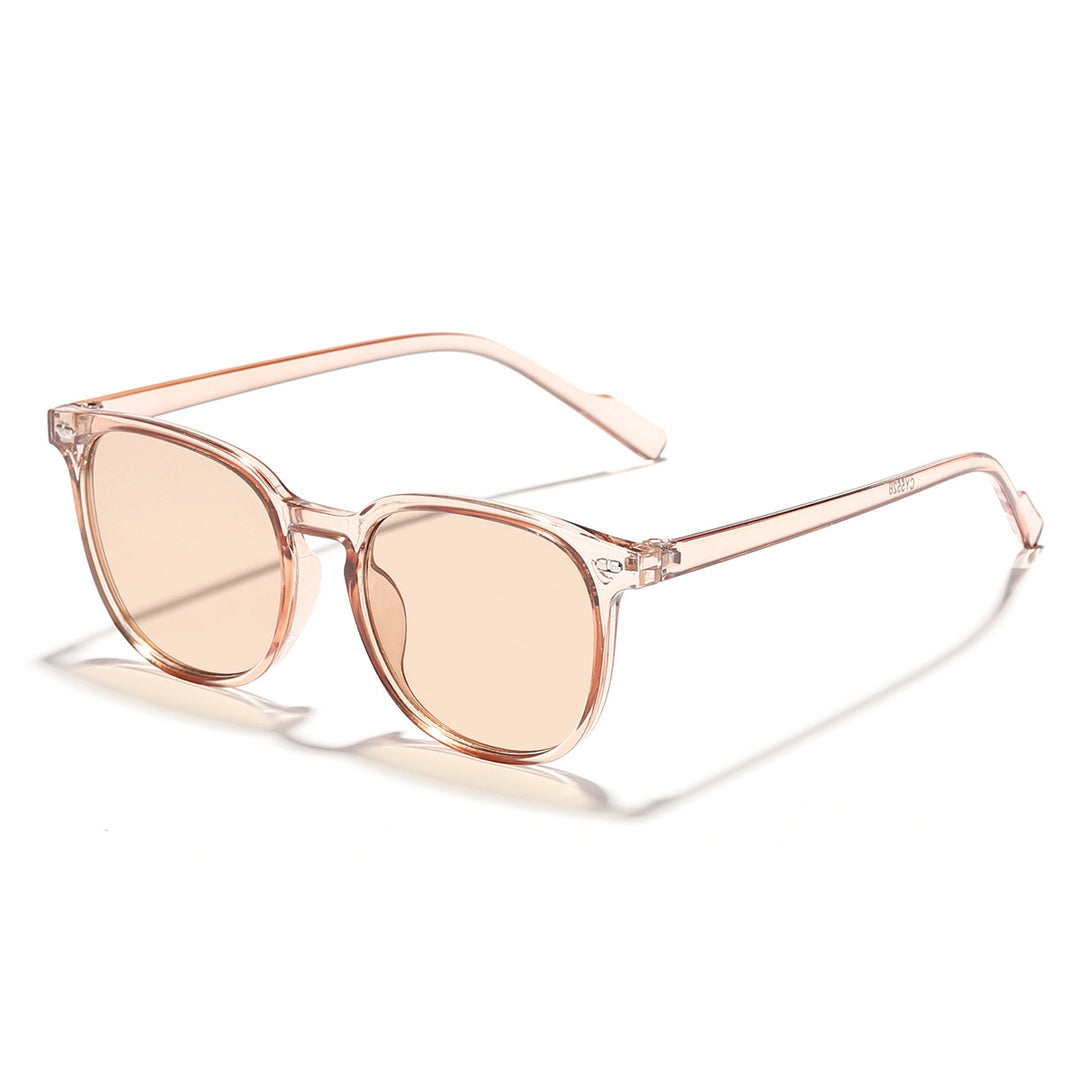 Ladies fashionable sunglasses with transparent frame and high-quality lenses Stornfield