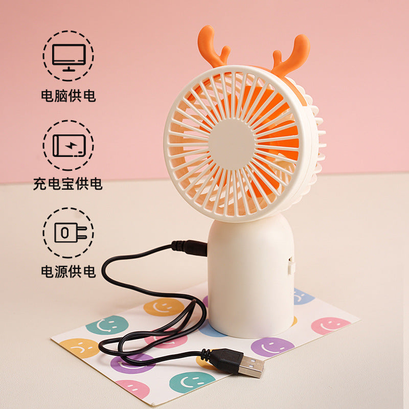 Ladies portable mini fan with creative animal ears Stornfield
