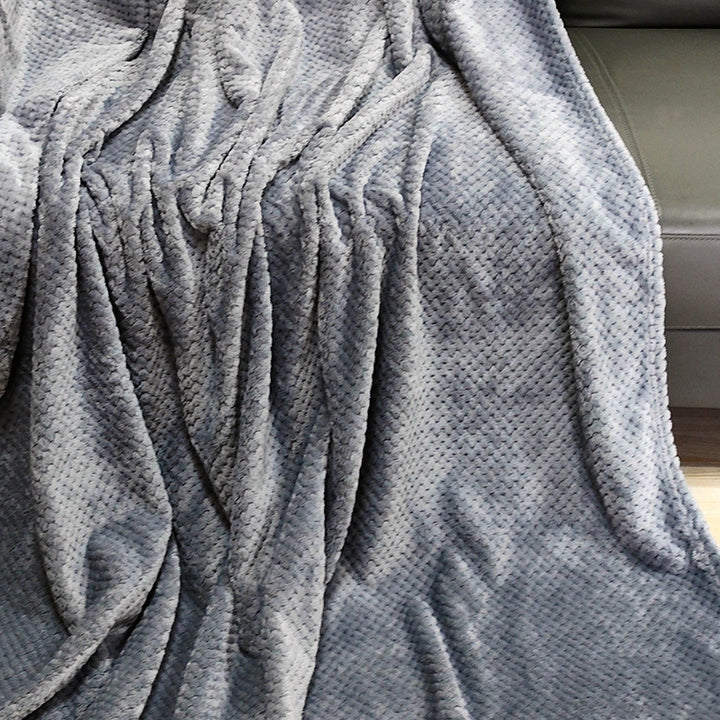 Women's cozy waffle texture blanket Stornfield