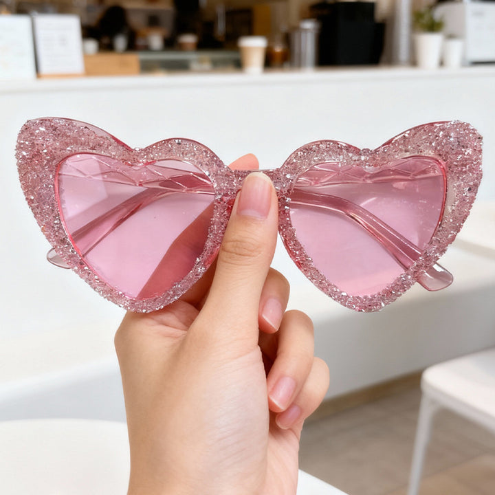 Sparkling Heart-Shaped Sunglasses Stornfield