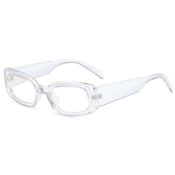 Women's stylish sunglasses with square lenses and transparent frame Stornfield