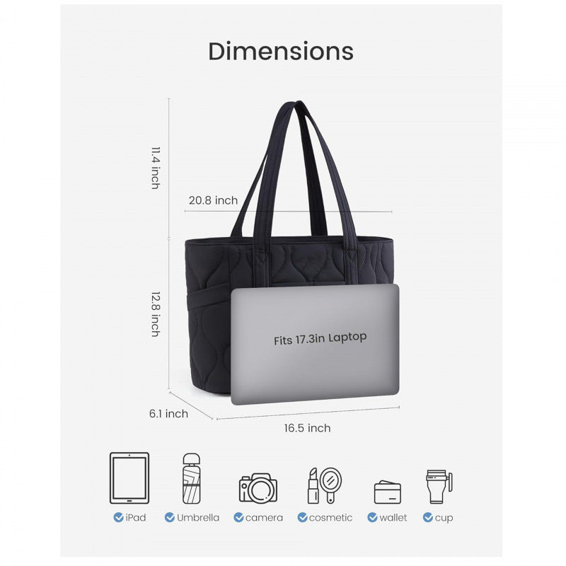 Padded everyday bag with practical compartments Stornfield