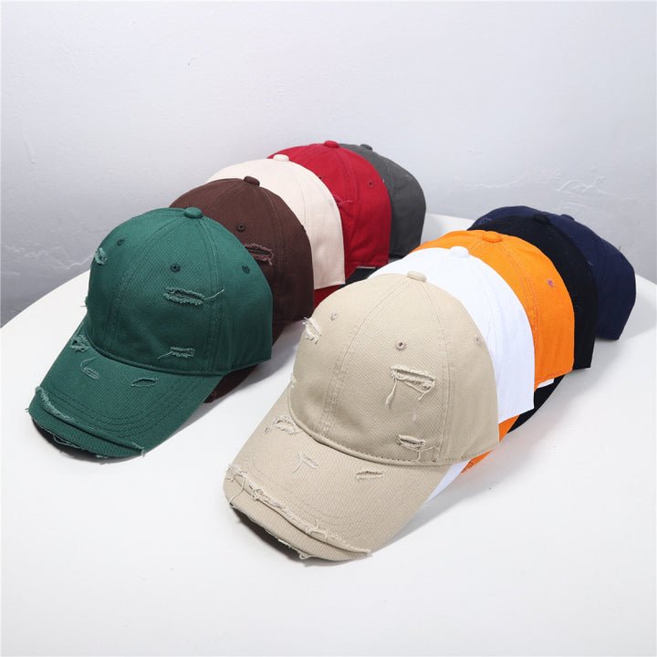Women's Distressed Classic Baseball Cap Stornfield