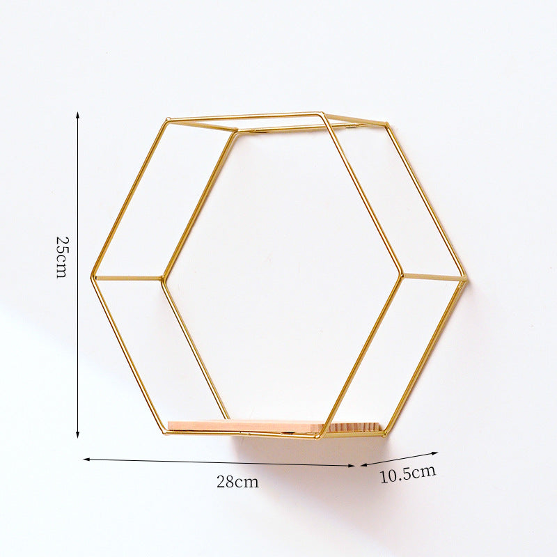 Geometric Wall Shelf