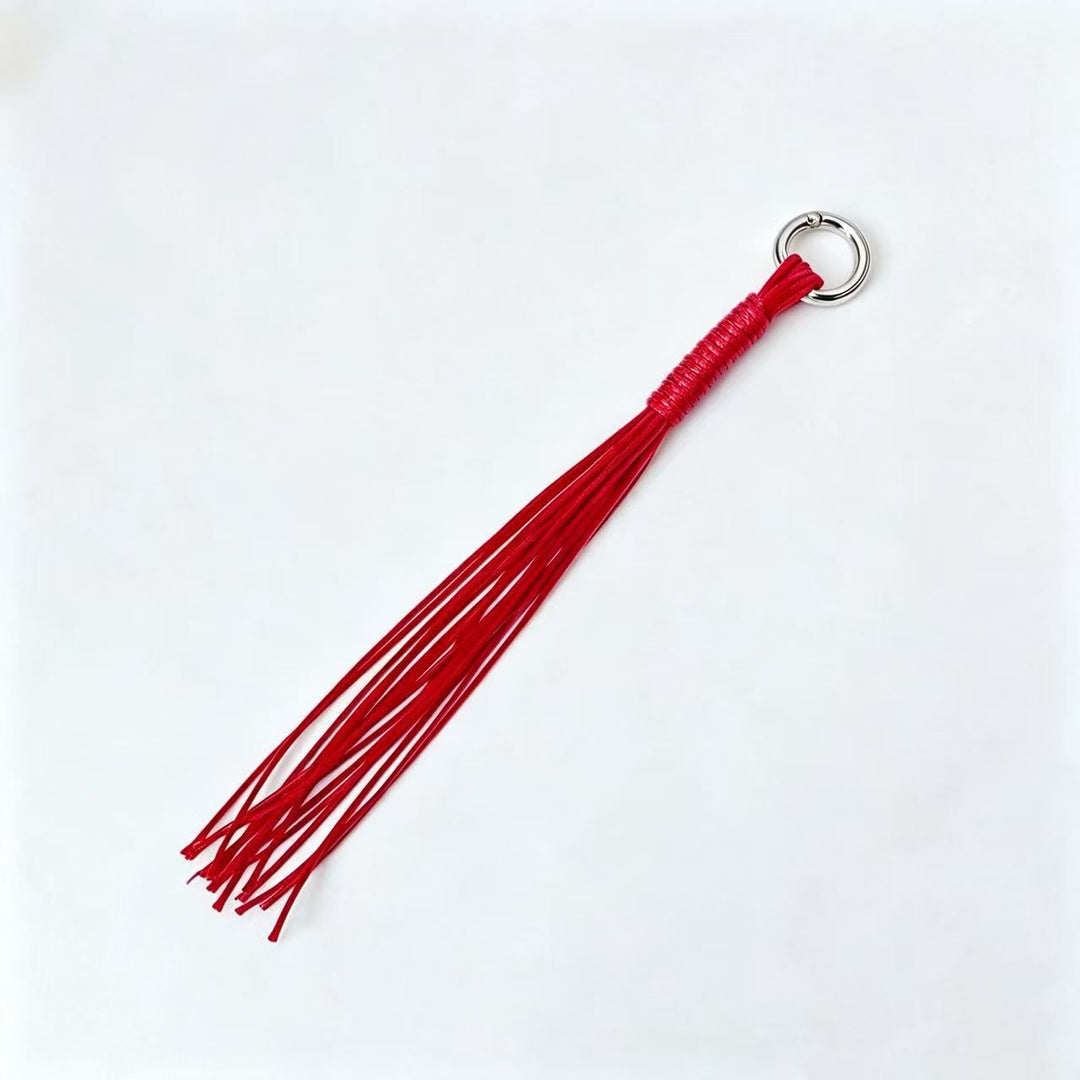 Decorative Leather Tassel Keychain Stornfield