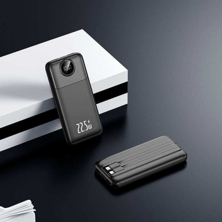 Power bank with extremely fast charging speed and LED display Stornfield