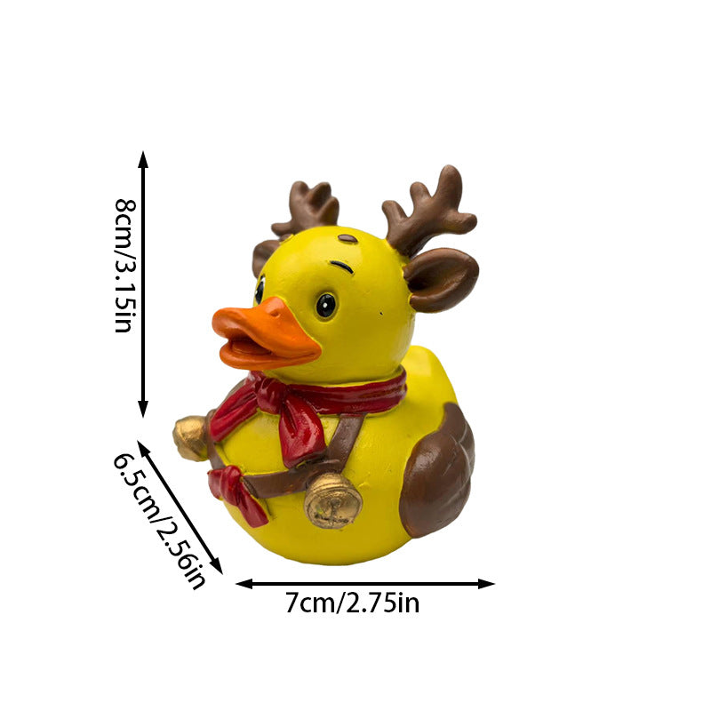 Funny rubber duck in craftsman's outfit Stornfield