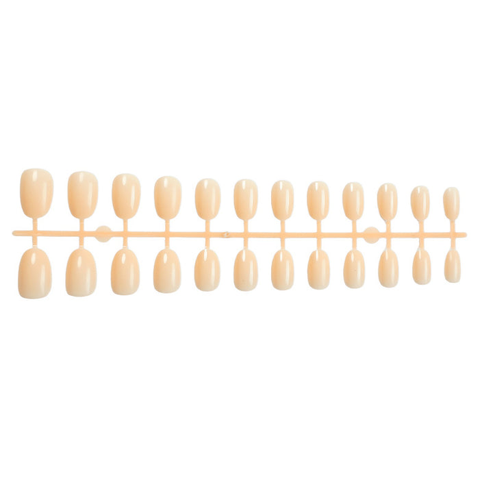 Premium Press-On Nail Set with Natural Finish Stornfield
